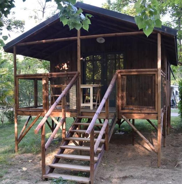 Camping Le Mouliat Hotel Moncrabeau Ngoại thất bức ảnh